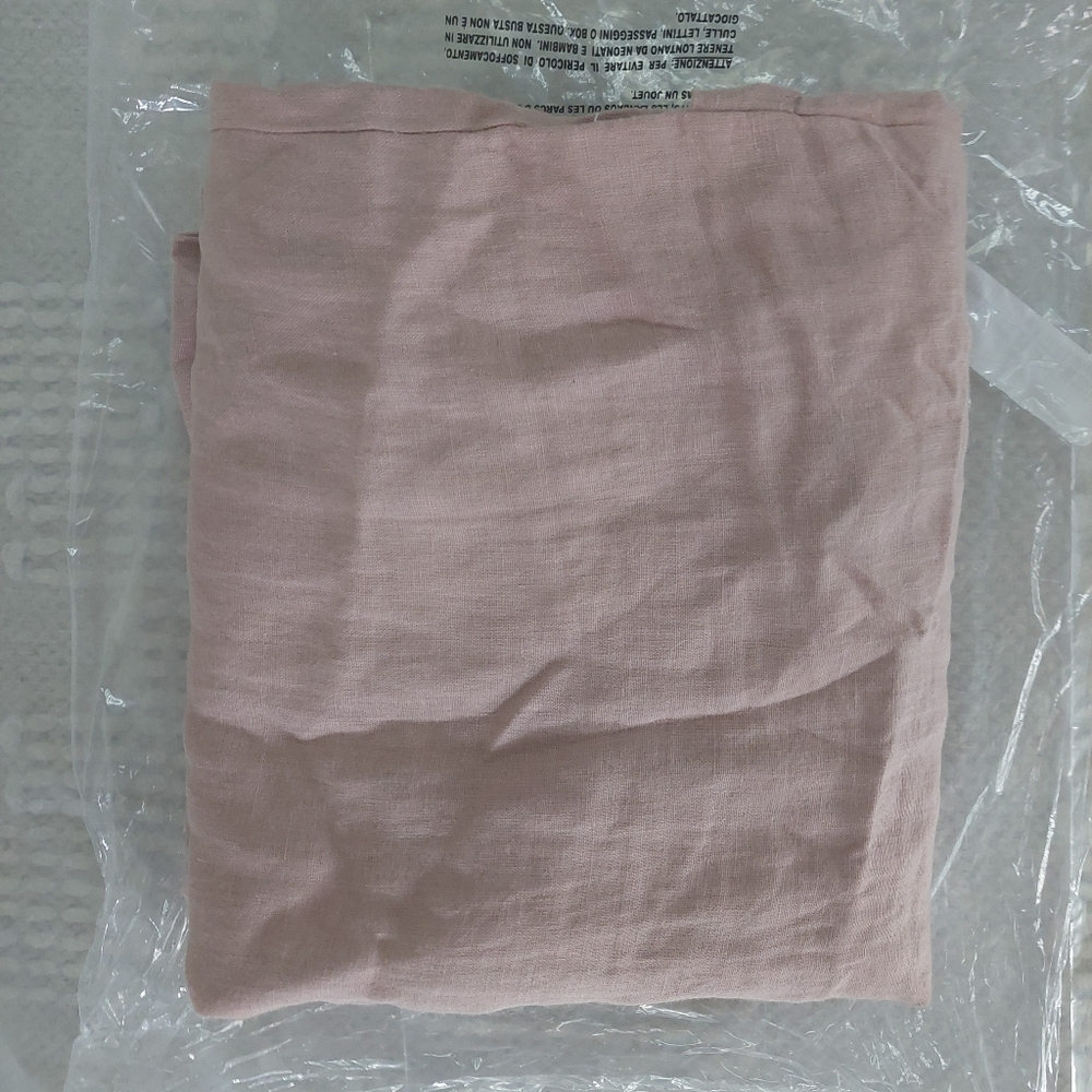 Quince Linen Dusty Mauve Standard Shams! Set Of 2 (L62) - Picture 4 of 10